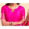 Jacquard Saree Everyday Elegance Collection ( pink, OS )