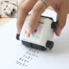 Digital Teaching Roller Stamp for Kids Math Practice and Learning Activity, Multiplication Practice Stamp, 1 Pc ( white, OS )