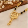 Mangalsutra for Women – Gold Plated Brass & Copper Single Strand with CZ/AD Stones ( default, OS )